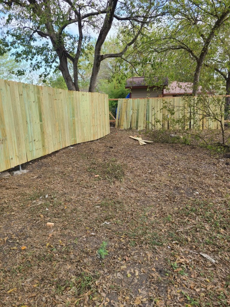 new fence pressure treated san Antonio