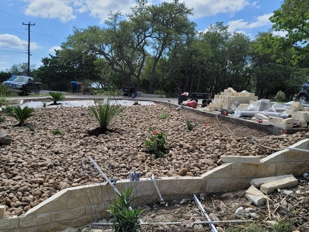 retaining well limestone san antonio