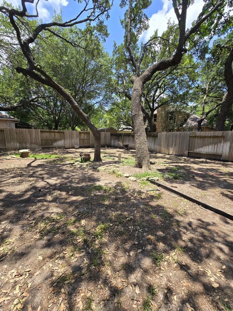 backyard makeover in san antonio