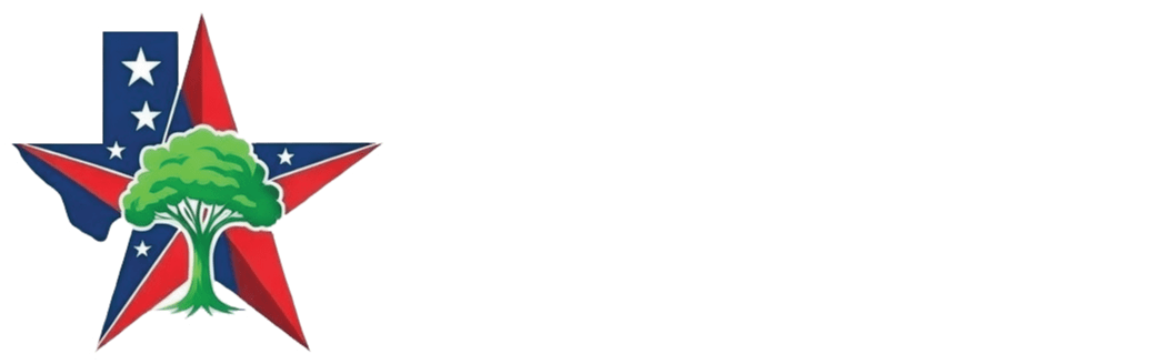 Lone Star Landscape & Tree Services Logo Reversed
