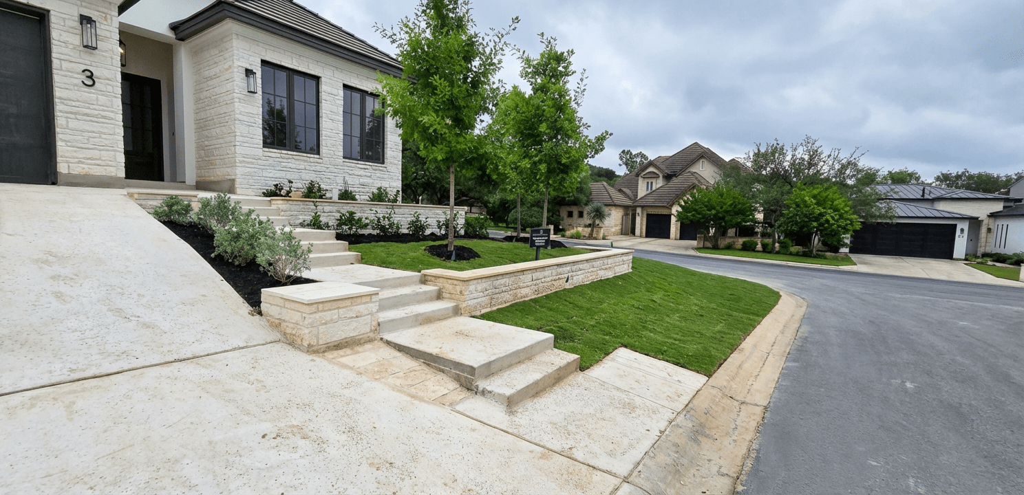 Landscape Installation - San Antonio TX